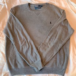Gray Polo sweater, size large